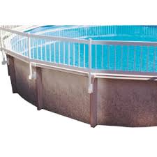 Do it yourself deck kit for pools. Above Ground Pool Fence Kit A Club Pro Acc Est5000100 Pioneer Family Pools
