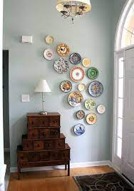 How To Hang Plates On A Wall To Create