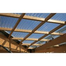 Clear Waved Roofing Panel