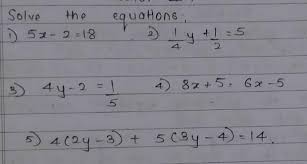 urgent simple equations questions