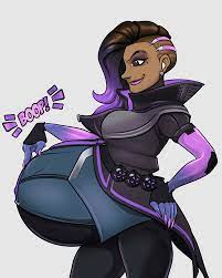Pregnancy Fetishism, Astrid, characters Of Overwatch, Widowmaker, sombra,  Tracer, Overwatch, pregnancy, supervillain, Fan art | Anyrgb