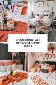 27 inspiring fall bedroom decor ideas