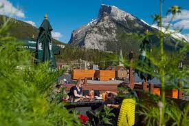 Patios In Banff And Lake Louise