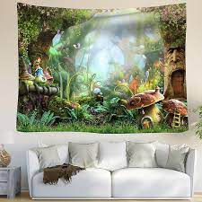 Wall Tapestry Forest Wall Hanging