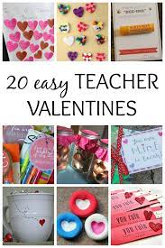 20 easy teacher valentines you can