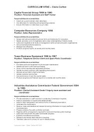 Resume Objectives For Clerical Positions Cover Letter Samples