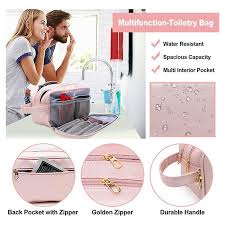 water resistant toiletry bag for women