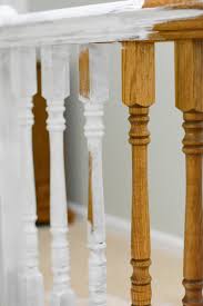 how to paint a stair railing banister