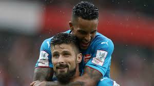 The french striker cut a frustrated figure today up top for arsenal. Arsenal S Century Club Olivier Giroud