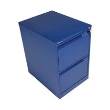 bisley 2 drawer filing cabinet lockable
