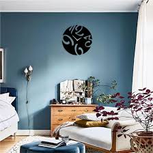 Wall Clock Large Numbers 3d Modern