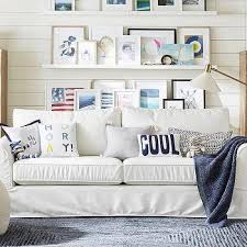 White Denim Sofa Sofas Rooms