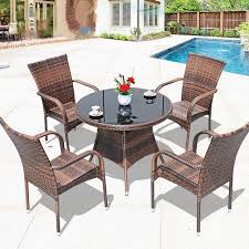 Preorder Outdoor Table 4 Chairs