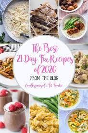 the best 21 day fix recipes 2020