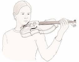 An orchestra is composed of many string players and half of those players or so play the violin. How To Hold A Violin