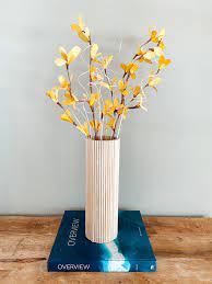 diy wood vase from dollar tree