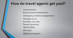 how do travel agents get paid somodra