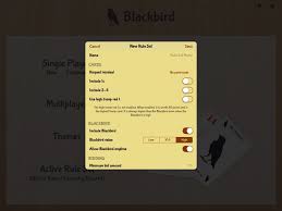 blackbird on the app