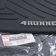 oem rubber all weather 4runner logoed