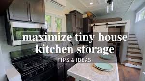 tiny house kitchen storage tiny house