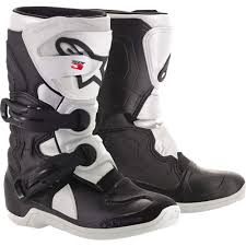 Alpinestars Tech 3s Pee Wee Boots Black White Flo Red 1 2014518 1231 1