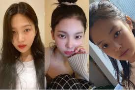 admirable bare faces of k pop female idols