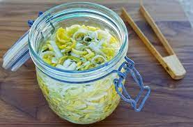 Pickled Leeks Recipe gambar png