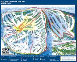 bear valley trail map piste map