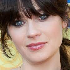 zooey deschanel makeup black eyeshadow