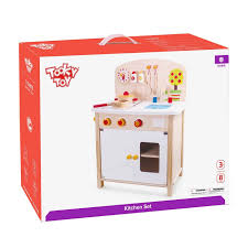 The products positively reinforce the natural tendency of kids to mimic adults. Tookytoy Fancy Gourmet Play Kitchen Set