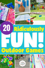 ridiculously fun outdoor games for kids