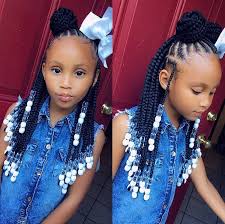 Little girls with lovely, natural hair can rock the bunned hairstyles like no other. Braids For Kids 50 Kids Braids With Beads Hairstyles
