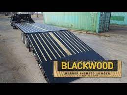 blackwood rubber infused lumber pj
