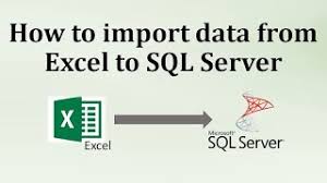 import excel data to sql