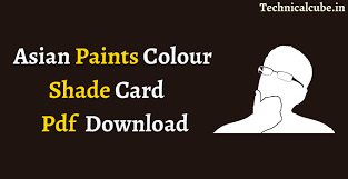 Asian Paints Colour Shade Card Pdf