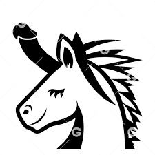 Magical Penis Unicorn Head SVG | SVGed
