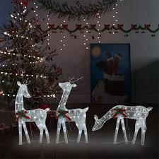 Reindeer Family Light Outdoor