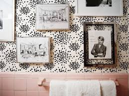 retro pink tiled bathrooms