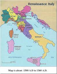 Explore renaissance italy with your students. Italy 1300s Italy Map Renaissance Map