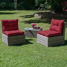 lounge cushion rattan garden chair