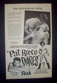 Pat Rocco Dares Marco Of Rio Park Theater LA 1969 Gay Porn Poster Type  Movie Ad | eBay