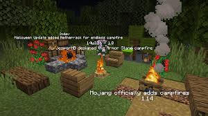 Top 10 minecraft xp farms automatic farms. Evolution Of The Campfire In Minecraft Minecraft