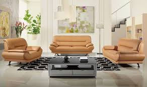 bella modern genuine leather sofa