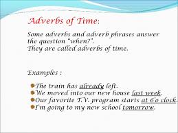 The word 'for' is always followed by an expression of duration. Adverbs