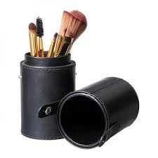 makeup brush holder organizer drainer