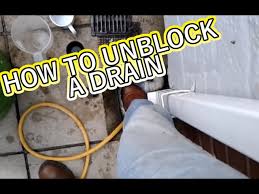 how to unblock a drain without spending