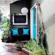 the art of decorating a front entrance