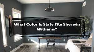 Color Is Slate Tile Sherwin Williams
