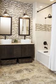 Tile is often the most used material in the bathroom, so choosing the right one is an tile has been used in wet spaces since the days of the roman baths. 15 Exquisitely Captivating Gray And Brown Bathroom Ideas