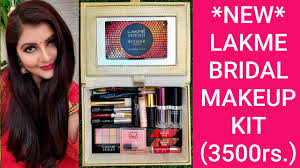 lakme bridal makeup kit rara all